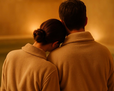 Ein dekoratives Bild für die Partnermassage